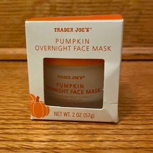 Trader Joe’s pumpkin overnight face mask
